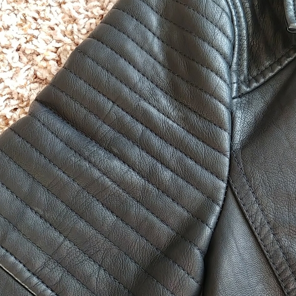 Topshop Rosa Biker Jacket - Picture 4 of 4